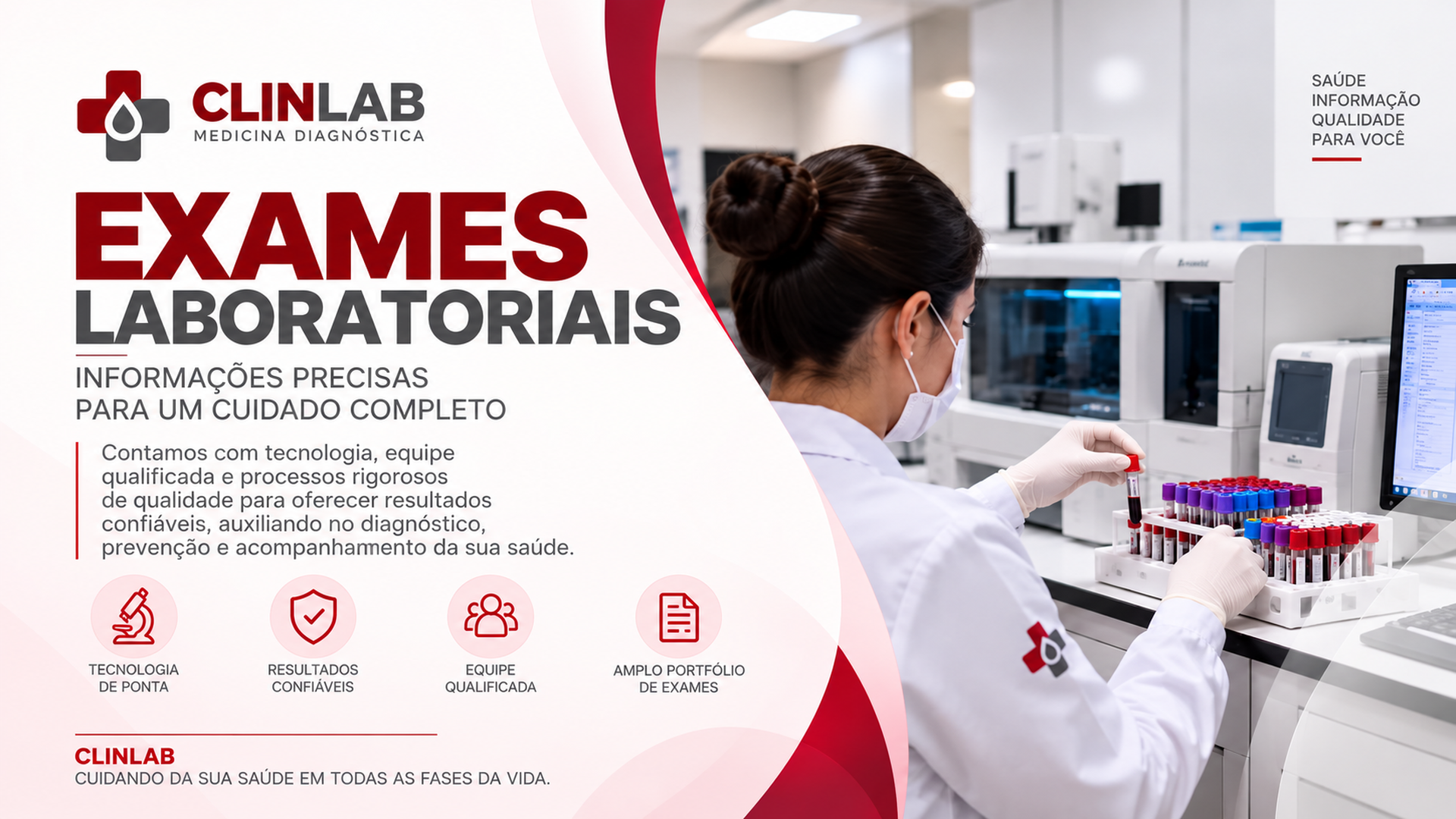 ClinLab Medicina Diagnóstica - Exames Laboratoriais