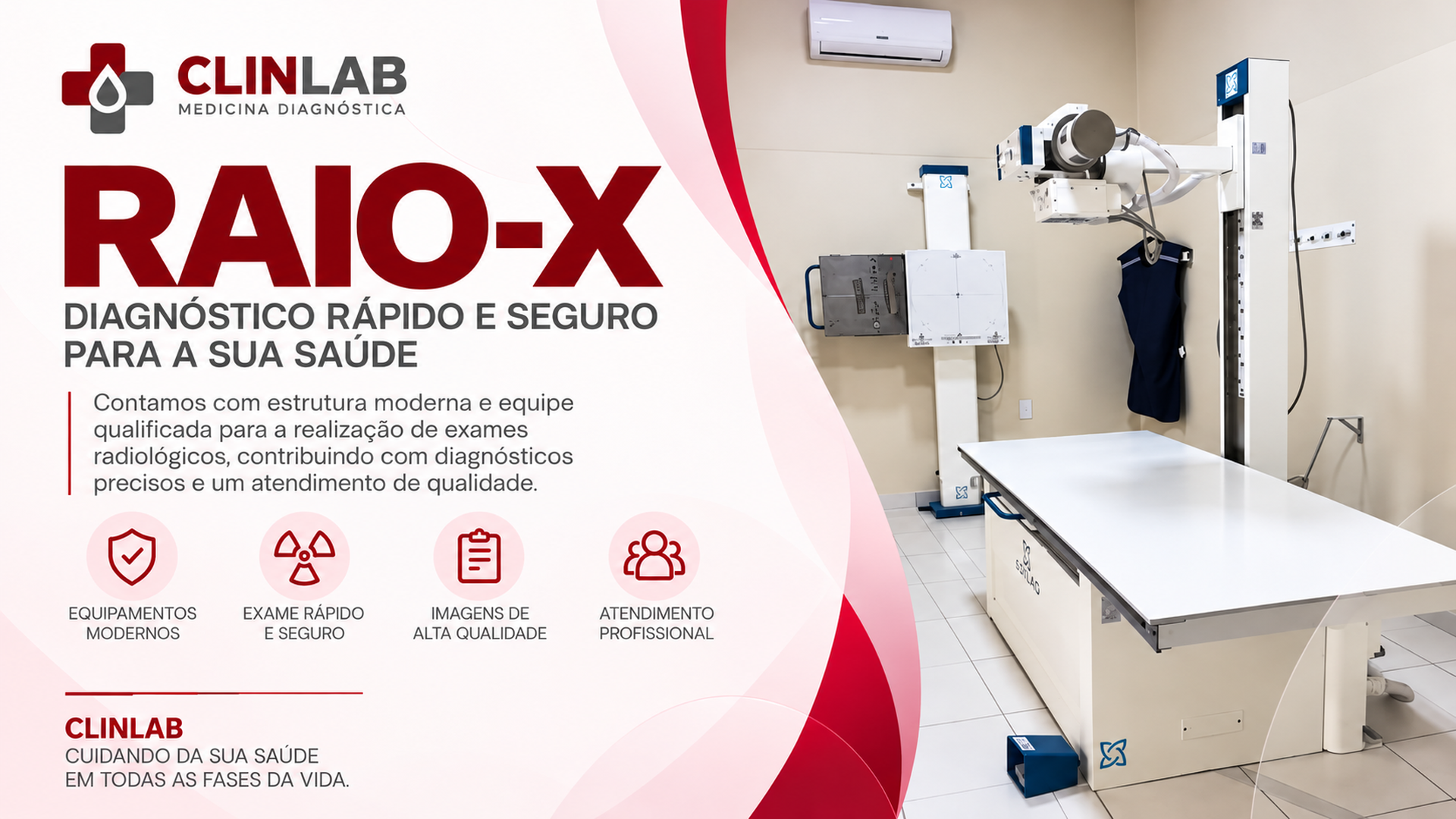 ClinLab Medicina Diagnóstica - Raio-X Rápido e Seguro